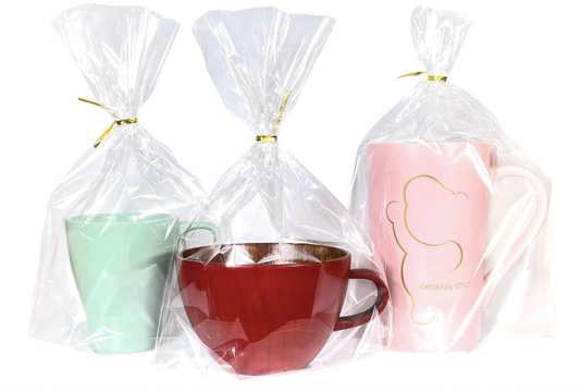 Clear Compostable Cellophane Bags